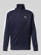 PUMA PERFORMANCE Sweatjacke mit Stehkragen in Marine, Größe L
