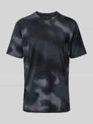 Under Armour T-Shirt mit Label-Print in BLACK, Größe L