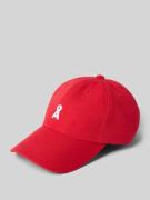 Armedangels Basecap aus reiner Baumwolle Modell 'YENAAS' in Rot, Größe...