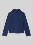 Mayoral Longsleeve mit Stehkragen in Marine, Größe 104