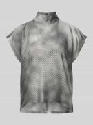 Drykorn Blusenshirt mit Stehkragen Modell 'ALARIA' in Black, Größe 34