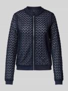 Vero Moda Regular Fit Blouson aus Spitze Modell 'BECCA' in Dunkelblau,...