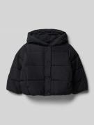 Mango Steppjacke mit Kapuze in Black, Größe 122