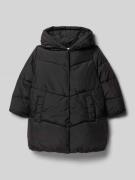 Mango Steppjacke mit Kapuze in Black, Größe 152