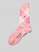 Burlington Socken mit Argyle-Stitching Modell 'Covent' in Rosa, Größe ...
