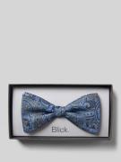 Blick Fliege aus Seide im Allover-Look Modell 'Jeremy' in Marine, Größ...