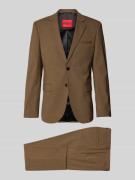 HUGO Extra Slim Fit Anzug mit Schurwoll-Anteil Modell 'ARTI' in Hellbr...