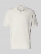 Les Deux Regular Fit Poloshirt aus Leinen-Baumwoll-Mix Modell 'Emmanue...