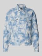 Les Deux Jeansjacke mit Brusttaschen Modell 'Rally Cloud' in Marine, G...