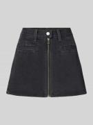 Levi's® Jeansrock mit Knopfverschluss in Dunkelblau, Größe 26