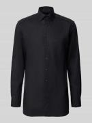 OLYMP Regular Fit Businesshemd mit extra langem Arm in Black, Größe 39