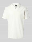 Strellson Regular Fit Poloshirt aus reiner Baumwolle in Weiss, Größe X...