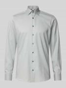 OLYMP Level Five Slim Fit Business-Hemd mit Kentkragen in Gruen, Größe...