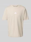 adidas Sportswear T-Shirt mit Label-Stitching und Rundhalsausschnitt i...