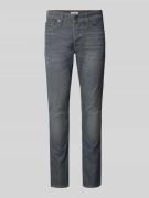 Jack & Jones Jeans mit 5-Pocket-Design Modell 'GLENN' in Dunkelgrau, G...