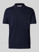 SELECTED HOMME Regular Fit Poloshirt aus reiner Baumwolle Modell 'BERG...