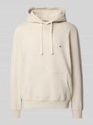 Tommy Hilfiger Oversized Hoodie aus Baumwoll-Mix in Offwhite, Größe L