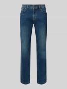 MCNEAL Regular Fit Jeans im 5-Pocket-Design in Rauchblau, Größe 30/30
