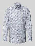 OLYMP Modern Fit Freizeithemd mit Kentkragen in Weiss, Größe 40