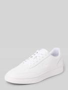 Lacoste Low Top Sneaker aus echtem Rindsleder in Weiss, Größe 41