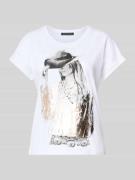 Betty Barclay Regular Fit T-Shirt mit Motiv-Print Modell 'Juli' in Wei...