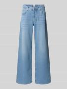 Brax Wide Leg Jeans im 5-Pocket-Design Modell 'STYLE.MORGAN' in Hellbl...