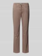 Raphaela By Brax Stoffhose mit Eingrifftaschen Modell 'Laura' in Taupe...