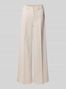 Raffaello Rossi Wide Leg Hose aus Viskose-Mix Modell 'MIRU' in Sand, G...