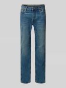 Emporio Armani Regular Fit Jeans mit Logo-Patch in Jeansblau, Größe 36...