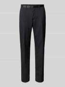 MCNEAL Slim Fit Anzughose mit Gesäßtaschen in Black, Größe 102