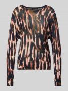 Betty Barclay Longsleeve mit Rundhalsausschnitt in Marine, Größe 36