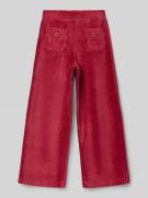 Mayoral Wide Leg Cordhose mit Gesäßtaschen in Rot, Größe 104