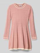 Mayoral Kleid mit Zopfmuster in Rosa, Größe 104