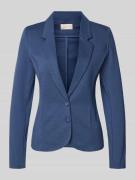 FREE/QUENT Blazer mit Reverskragen Modell 'NANNI' in Blau, Größe L