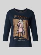 Betty Barclay Longsleeve mit 3/4-Arm in Marine, Größe 42