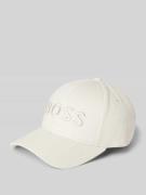 BOSS Basecap aus reiner Baumwolle Modell 'ARI-BOSS-E' in Offwhite, Grö...