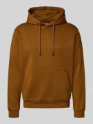 Jack & Jones Hoodie mit Kapuze Modell 'BRADLEY' in Cognac, Größe L