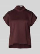 Drykorn Blusenshirt mit Stehkragen Modell 'ALARIA' in Bordeaux, Größe ...