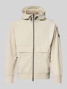 BOSS Orange Regular Fit Sweatjacke aus reiner Baumwolle Modell 'ZE_HOO...