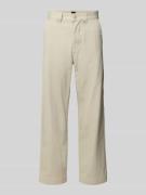 BOSS Orange Straight Leg Chino aus Baumwoll-Mix in Beige, Größe 30/32