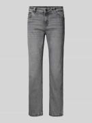 MOS MOSH Flared Fit Jeans im 5-Pocket-Design Modell 'ASHLEY' in Hellgr...