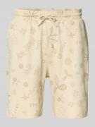 Only & Sons Regular Fit Sweatshorts aus reiner Baumwolle Modell 'BAGGI...