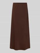 Pieces Ausgestellter Midi-Rock mit elastischem Bund Modell 'FRANAN' in...