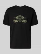 HUGO Comfort Fit T-Shirt aus reiner Baumwolle in Black, Größe S