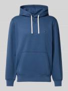 Tommy Hilfiger Oversized Hoodie aus Baumwoll-Mix in Petrol, Größe L