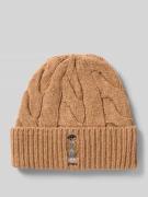Polo Ralph Lauren Wollmütze mit Motiv-Stitching Modell 'FALL BEAR' in ...