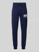 Polo Ralph Lauren Slim Fit Sweatpants mit Baumwoll-Mix in Marine, Größ...