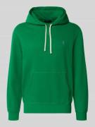Polo Ralph Lauren Regular Fit Hoodie mit Logo-Stitching in Gruen, Größ...