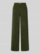 ICHI Cordhose mit elastischem Bund Modell 'KATE' in Khaki, Größe XL