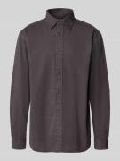 Jack & Jones Freizeithemd mit Kentkragen Modell 'CHARGE' in BLACK, Grö...